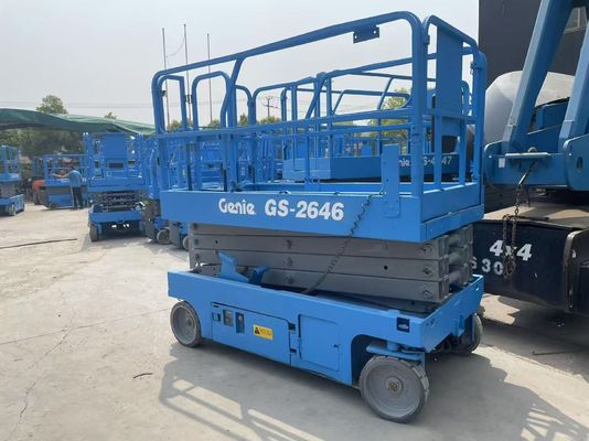 Used GENIE GS-2646 LIFT ELEVATOR Anti Oil Leaking for Construction