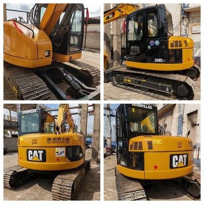 Original Factory Paint, Original Engine, No Major Repairs, Regular Machine Maintenance Used CAT 308D Excavator