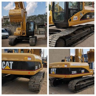 The First Choice For Engineering Construction, No Maintenance, Normal Engine Operation, Used Excavator CAT 320CL