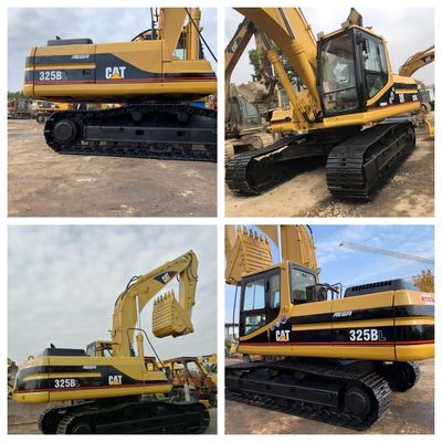 Used CAT 325B Excavator For Sale 30-Ton Class Well-Maintained Strong Digging Force Global Shipping
