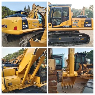 Komatsu PC200-8 Used Crawler Excavator For Sale Recent Service Excellent Condition Class Low Hours