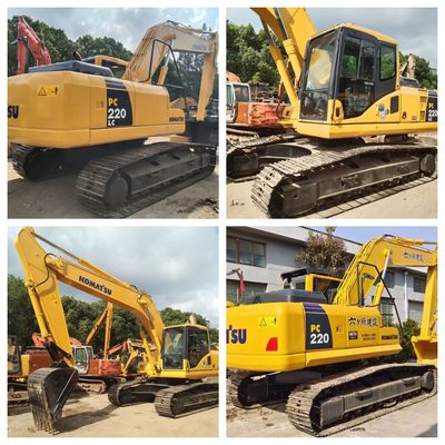 Used Komatsu PC220-8 Excavator For Sale 22-Ton Class Low Hours Excellent Condition Fuel Efficient Well-Maintained