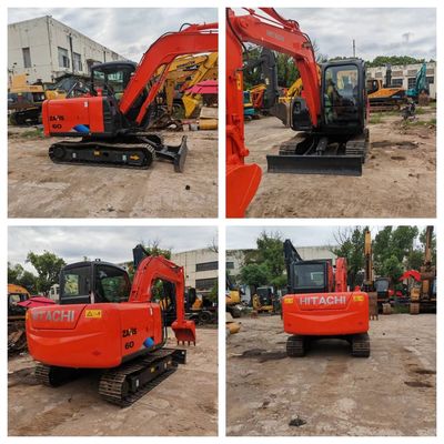 Used Hitachi ZX60 Excavator Low Hours, Well-Maintained, Ready To Work No Accidents, Full Service History
