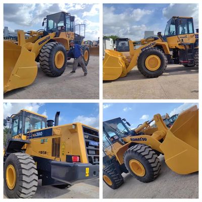 Used Original KOMATSU WA380 LIUGONG 856 862H 856H CAT 966H  950G Wheel loader ORIGINAL brand 90%NEW low price good condition