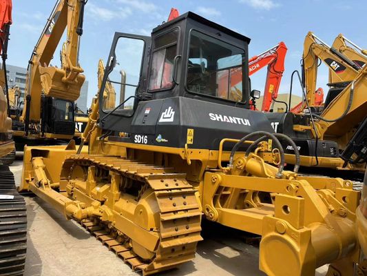 Le bulldozer SHANTUI SD16 CAT D8k d'occasion avec le moteur de chat 90%NEW