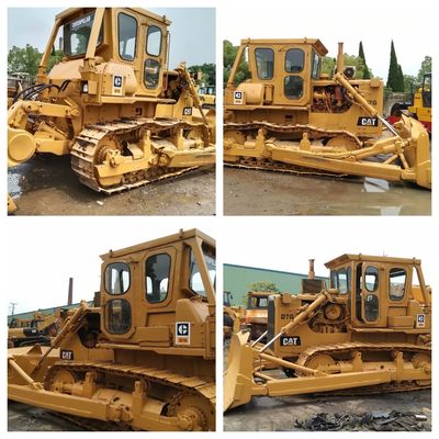 Used Cat D7G Bulldozer 180 HP 300L Fuel Capacity For Land Clearing