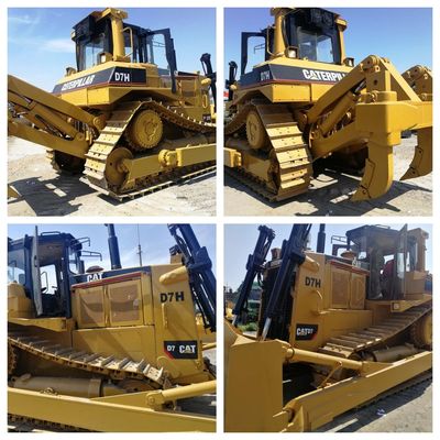 Used Cat D7H Bulldozer 200HP 350L For Agricultural Projects