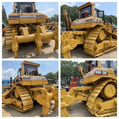 Used CAT D8R Bulldozer Original Engine 320HP 239kW For Mining