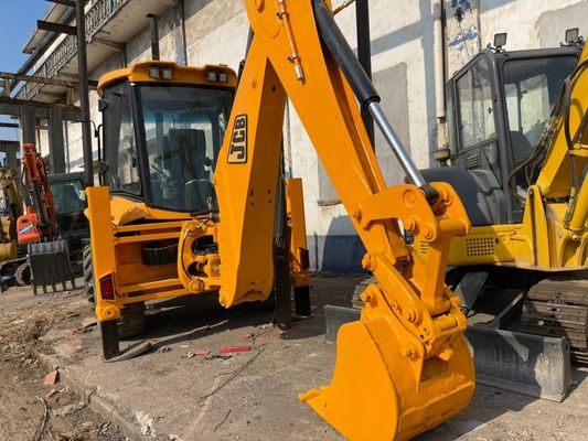 Diesel Engine Used Backhoe Loader JCB 3CX For Landscaping