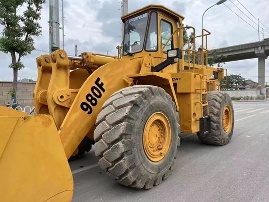 Used wheel loader cat 980F 90% new,low hours,original brand