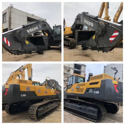 Used Excavator VOLVO EC480DL Certified - 48T Class | <5,000 Hours | Full Service History