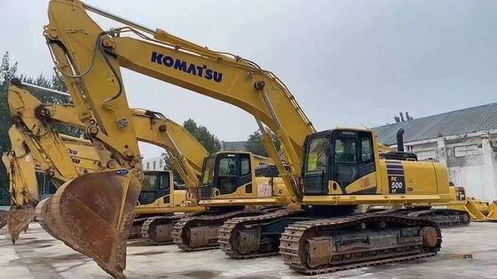 KOMATSU PC500-10 Crawler Used Excavator Digger With 4 Stroke Turbocharged Engine
