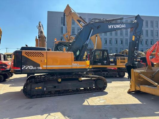 Used Crawler Excavator HYUNDAI 220LC-9S MADE IN KOREA