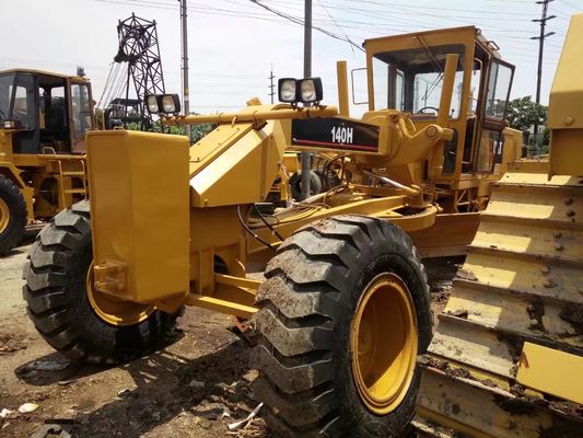 Caterpillar 140H 14G Used Motor Grader 90% New Low Hours
