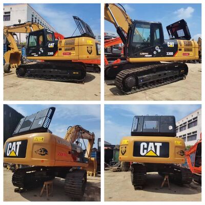 Used CAT 330D 30 Ton Large Excavator 168 kW Diesel Engine 1.40 m³ Bucket Crawler Excavator Second Hand