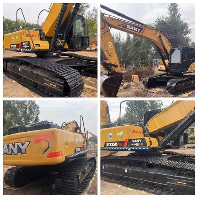 Used SANY SY235C 23.5 Ton Medium Excavator 129 kW Diesel Engine 1.00 m³ Bucket Crawler Excavator Second Hand