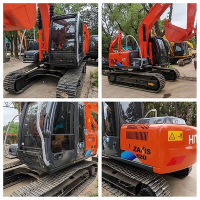 Used Hitachi ZX120-5 12 Ton Medium Excavator 67.0 kW Diesel Engine 0.45 m³ Bucket Crawler Excavator Second Hand