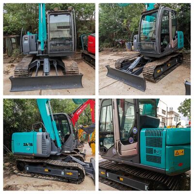 Used Hitachi ZX70-5 7 Ton Compact Excavator 42.4 kW Diesel Engine 0.25 m³ Bucket Crawler Excavator Second Hand