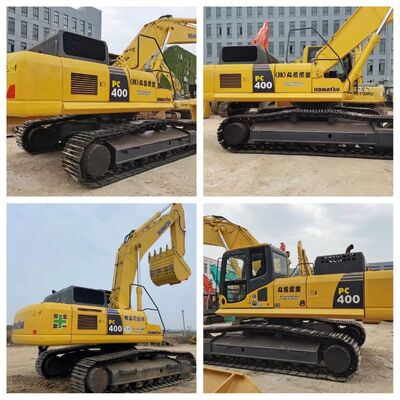 Used Komatsu PC400LC-8 40 Ton Large Excavator 257 kW Diesel Engine 1.90 m³ Bucket Crawler Excavator Second Hand